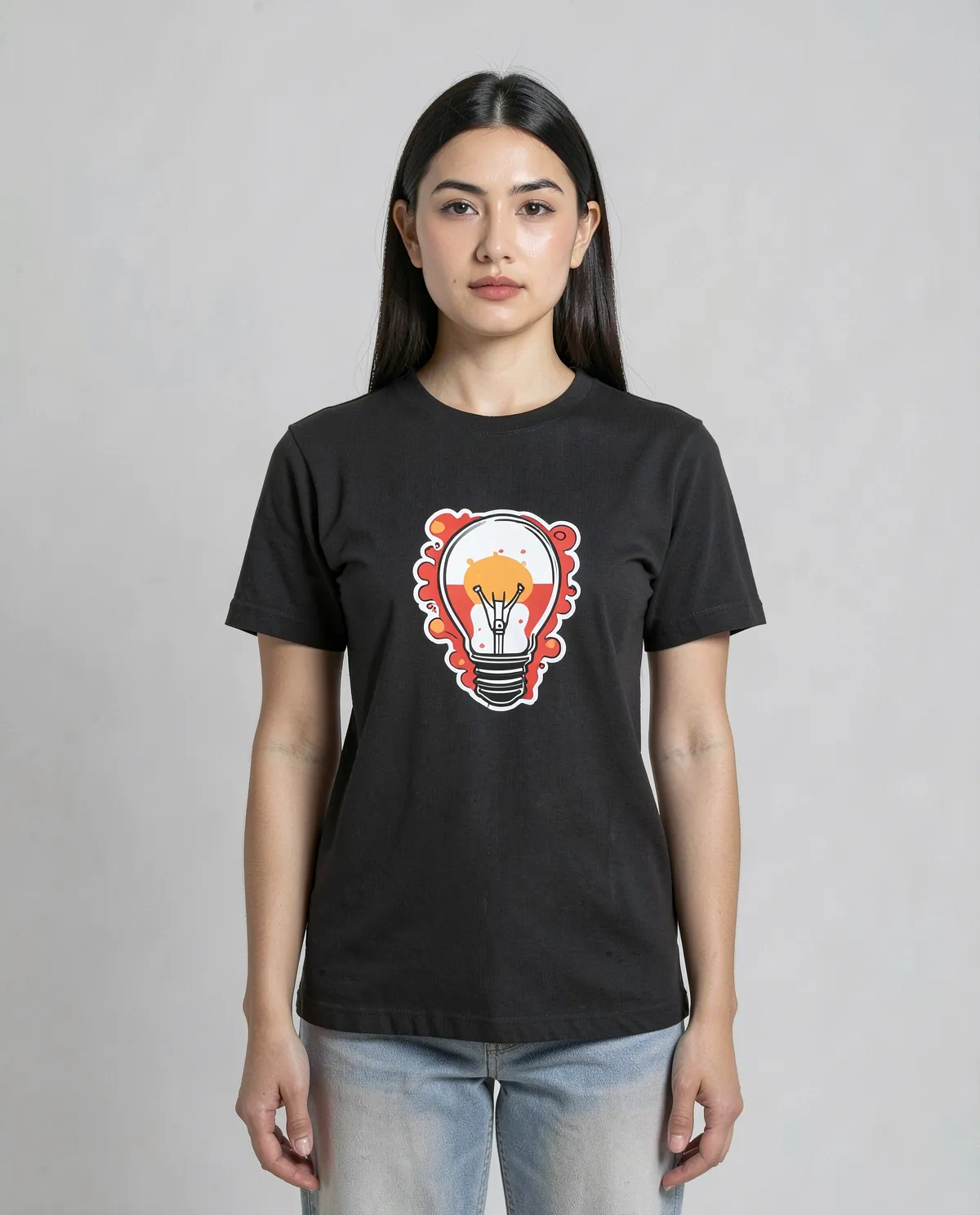 Black Unisex Eco‑Sustainable T‑Shirt 0