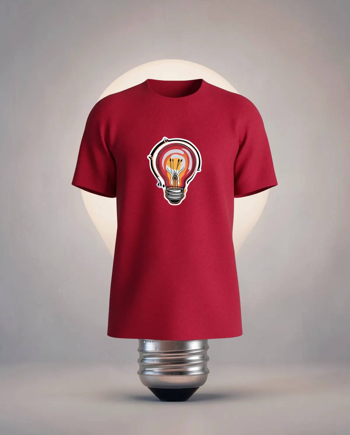 Vibrant Red T‑Shirt – Modern Eco‑Sustainable Design 59
