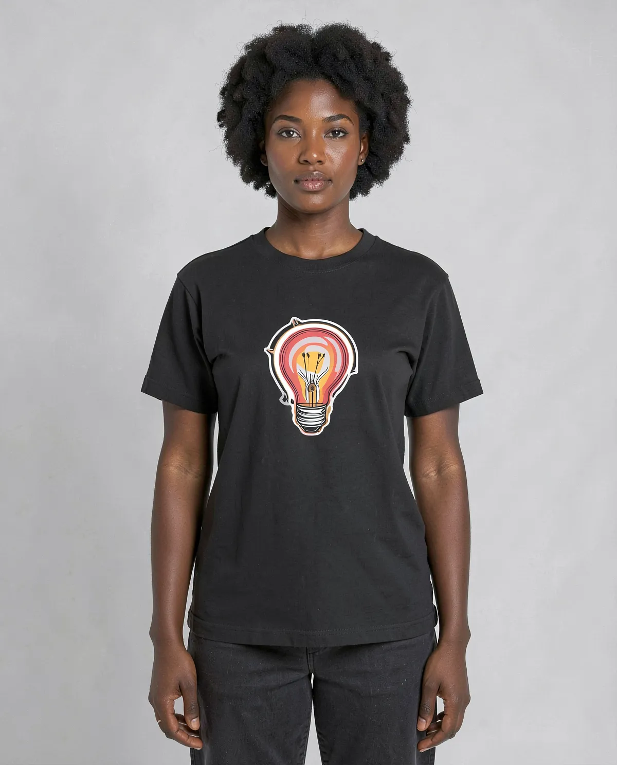 Black Unisex T‑Shirt – Soft Organic Cotton Comfort 0
