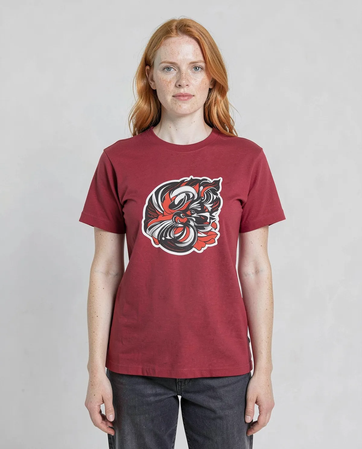 Red Eco-Friendly Organic Cotton T-Shirt 0