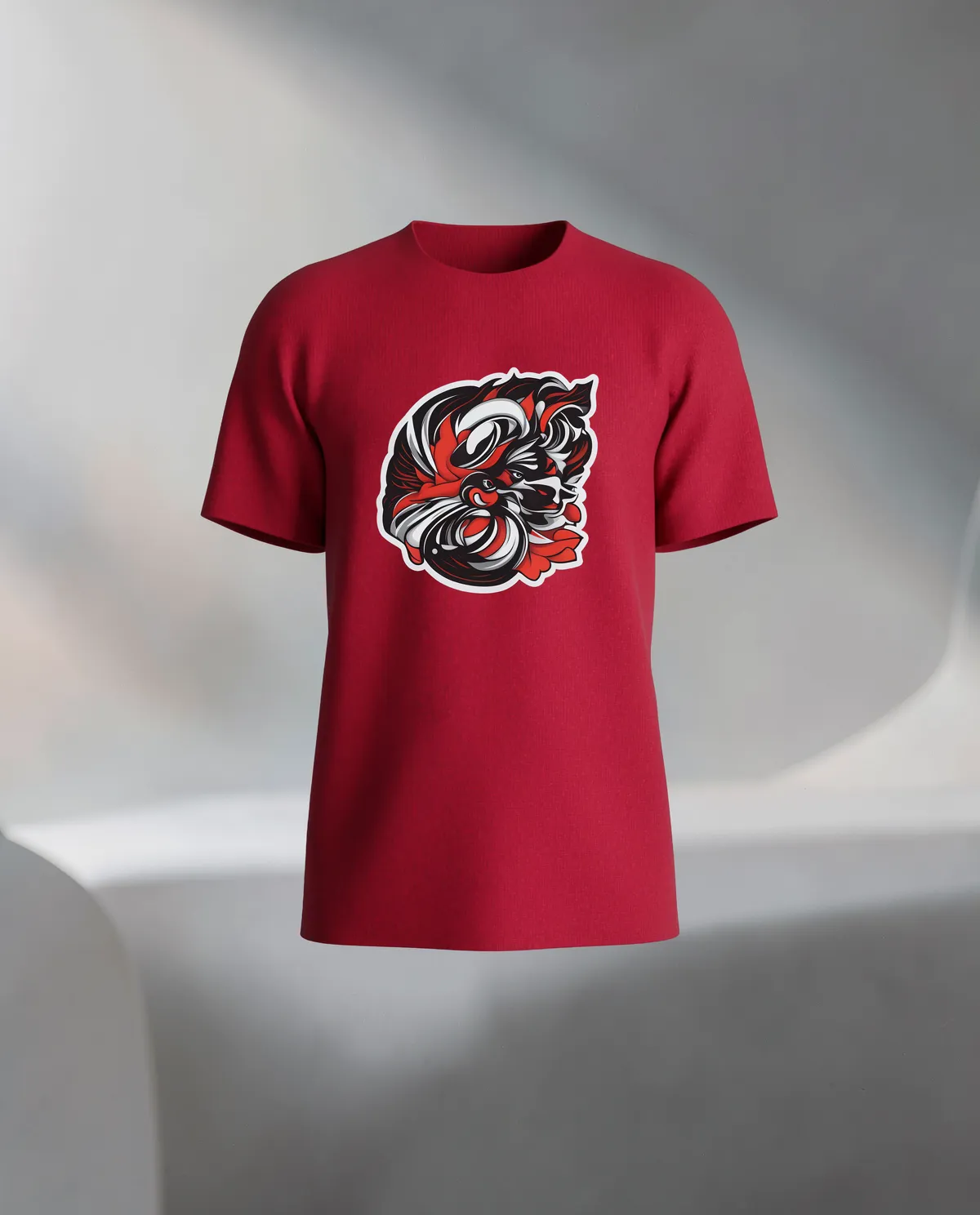 Red Eco-Friendly Organic Cotton T-Shirt 59