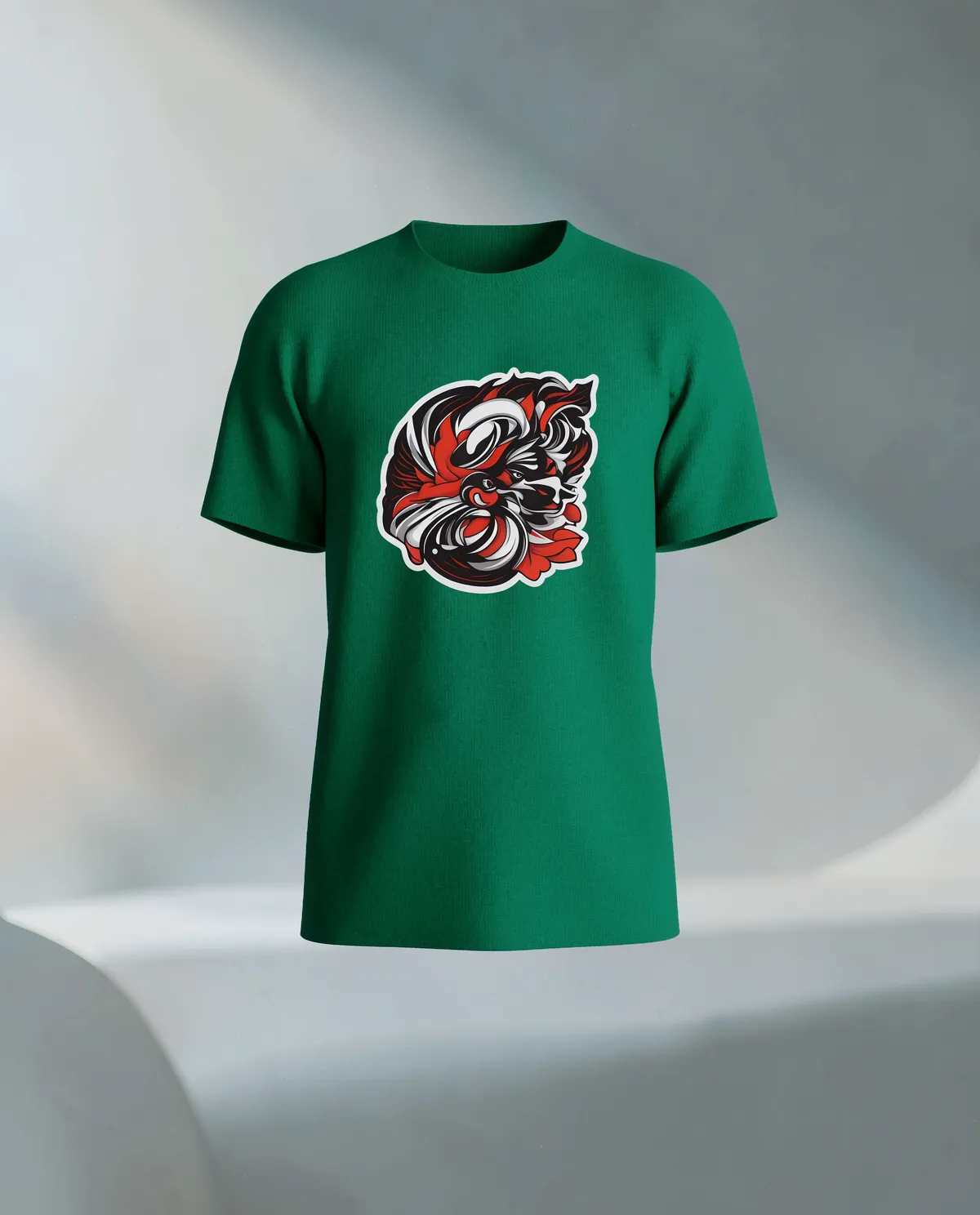 Green Eco Sustainable Organic Cotton T‑Shirt Modern Fit 59