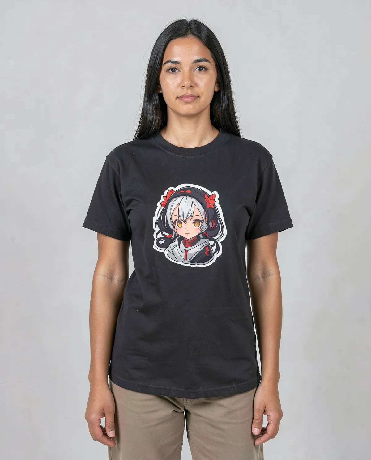 Black Sleek T-Shirt, Eco‑Sustainable Comfort 0