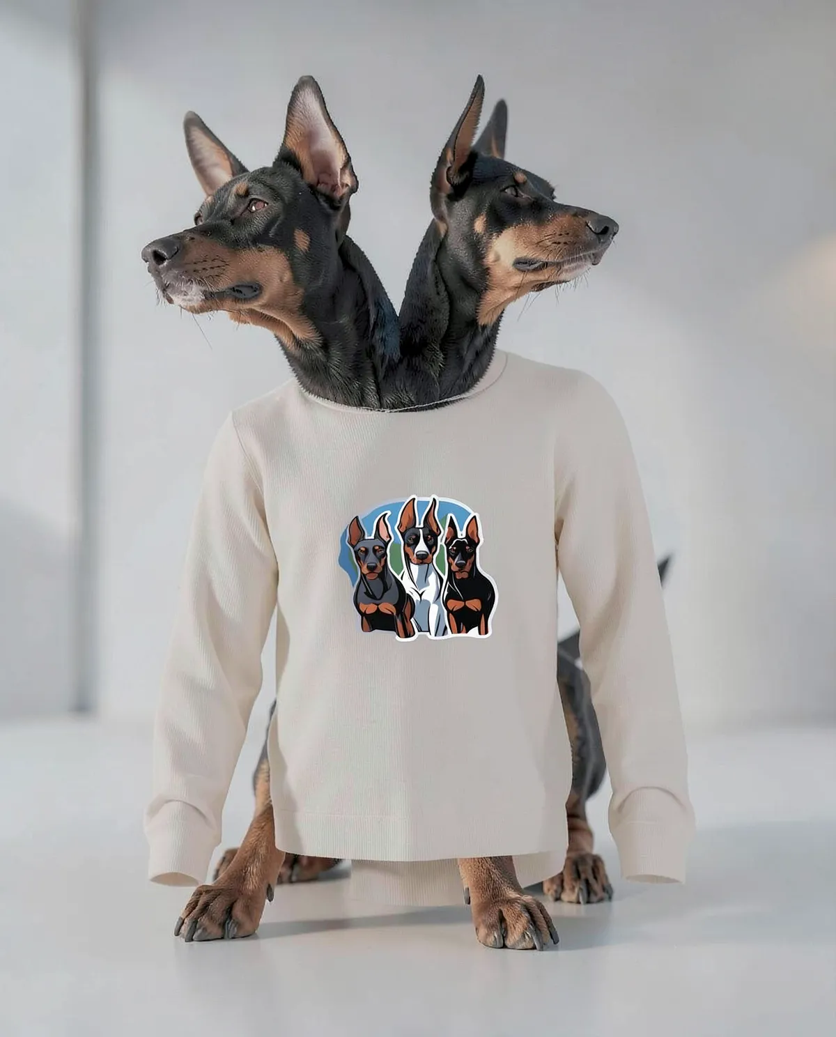 Cream Unisex Sweatshirt – Soft Organic Cotton Comfort 59