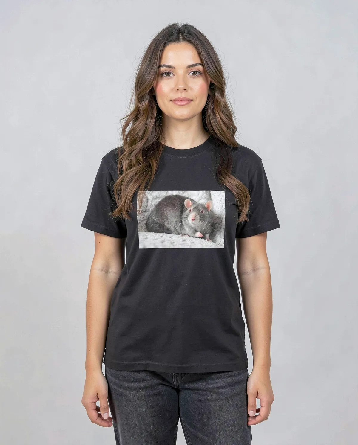 Black Organic Cotton Unisex T‑Shirt, Modern Fit 0