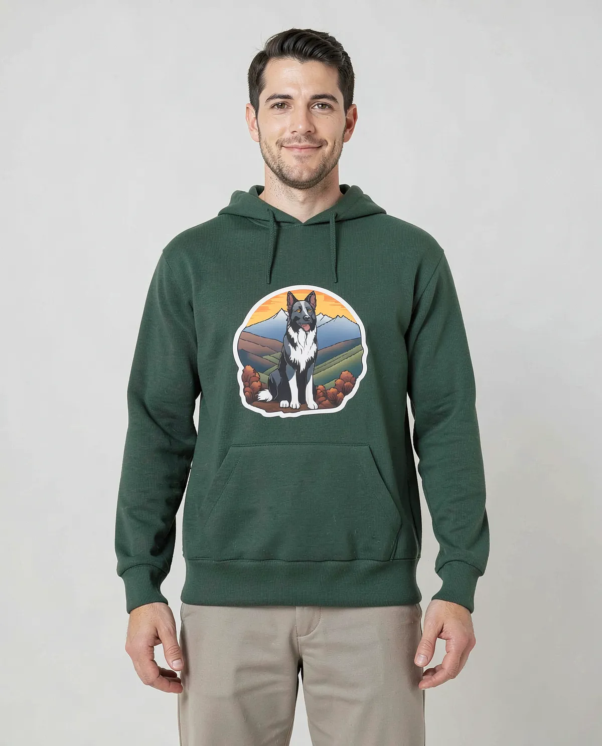 Green Sustainable Sweatshirt – Soft Organic Cotton 0