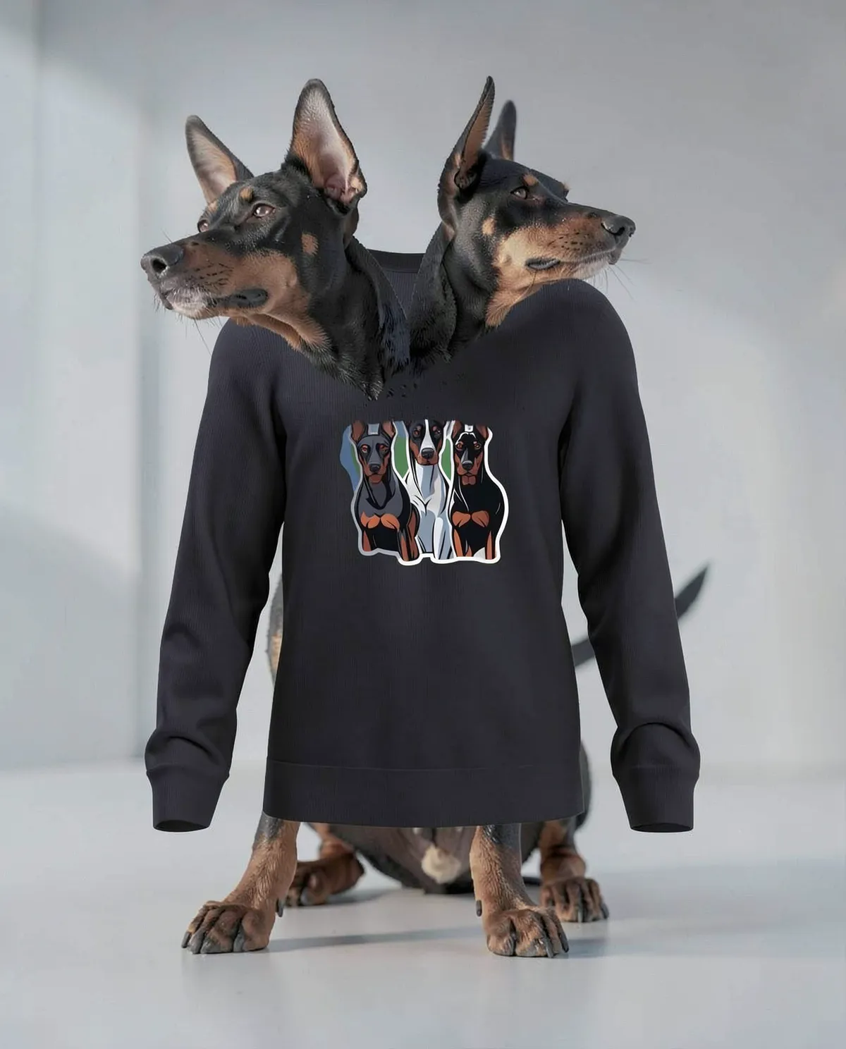 Black Unisex Sweatshirt – 100% Organic Cotton Comfort 59