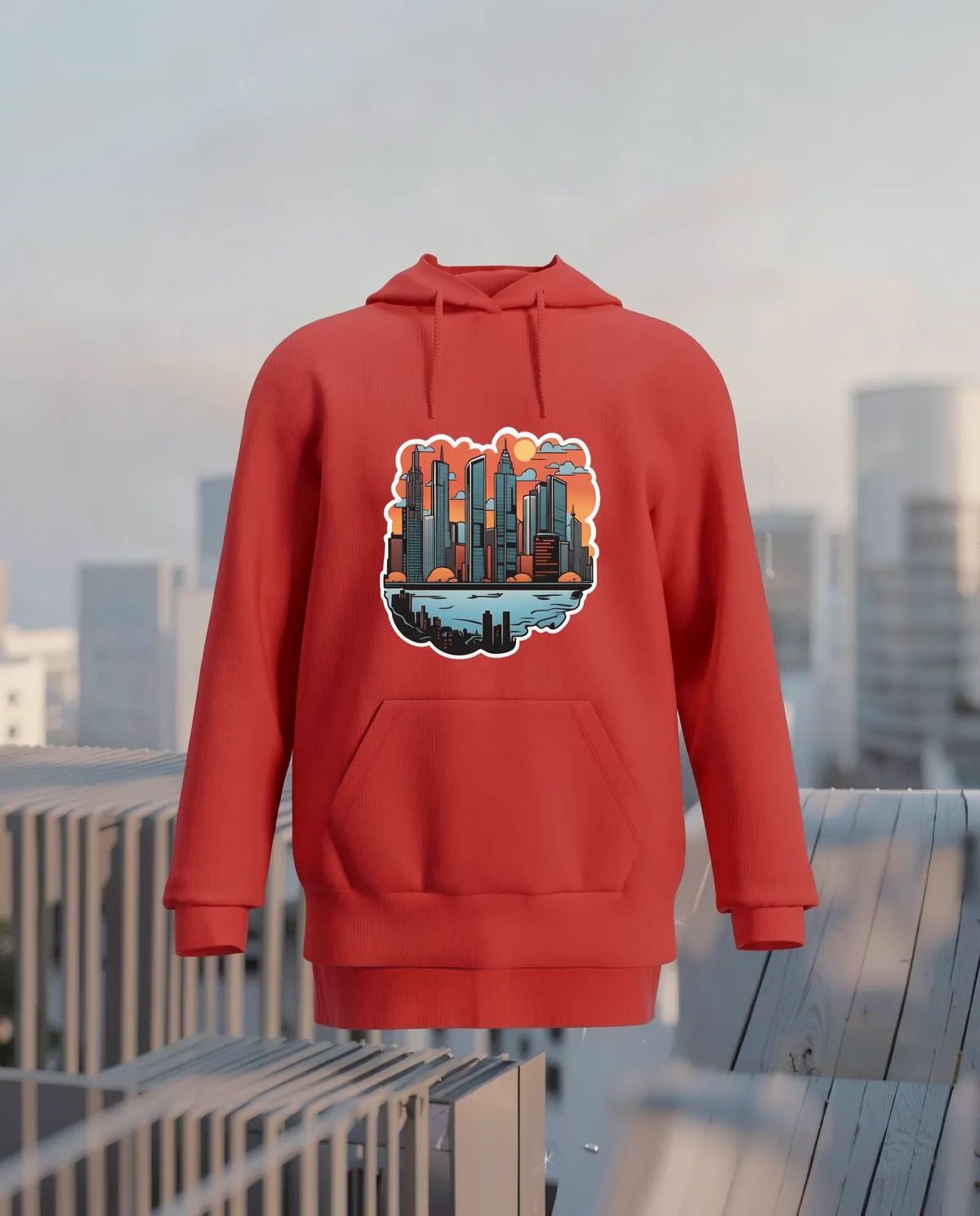 Red Unisex Sweatshirt – Classic Comfort, Modern Fit 59