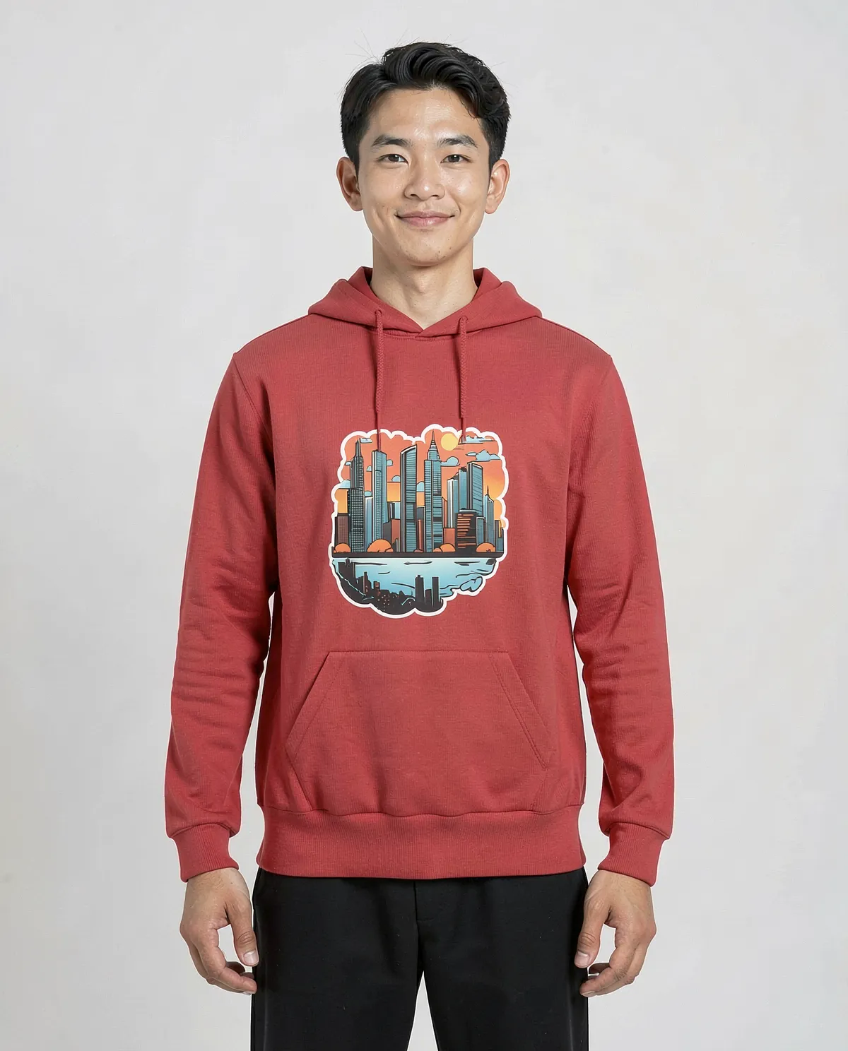 Red Unisex Sweatshirt – Classic Comfort, Modern Fit 0