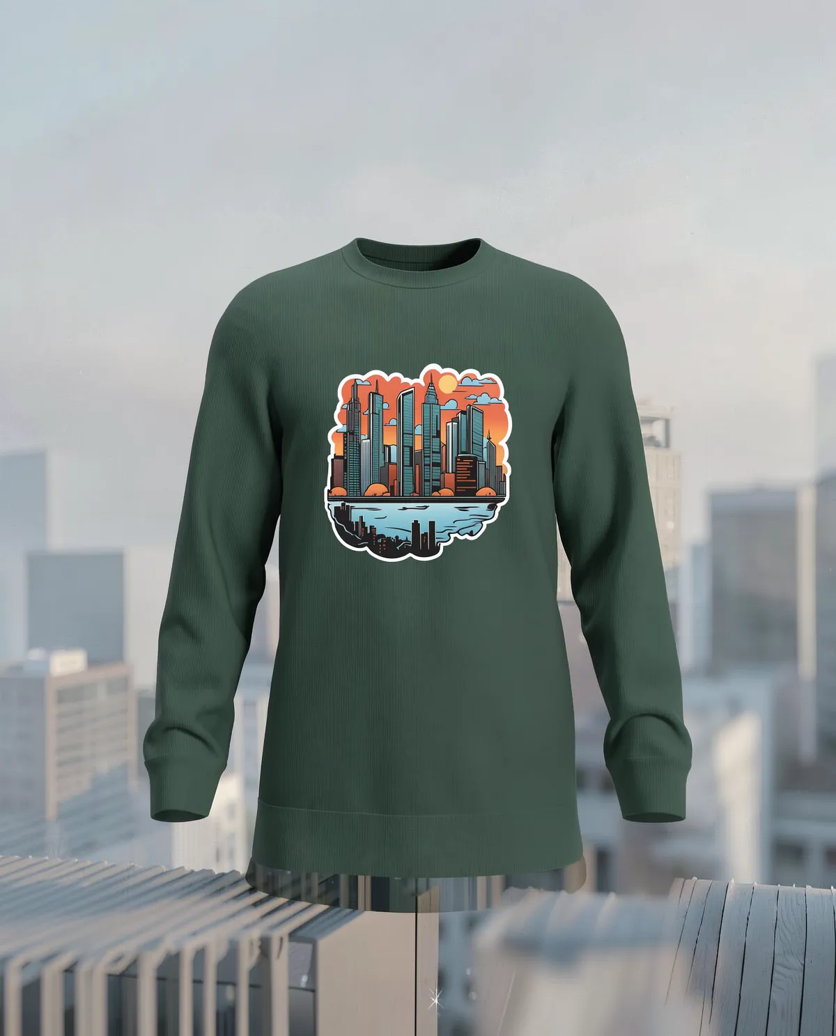 Green Organic Cotton Sweatshirt – Soft, Eco‑Sustainable 59