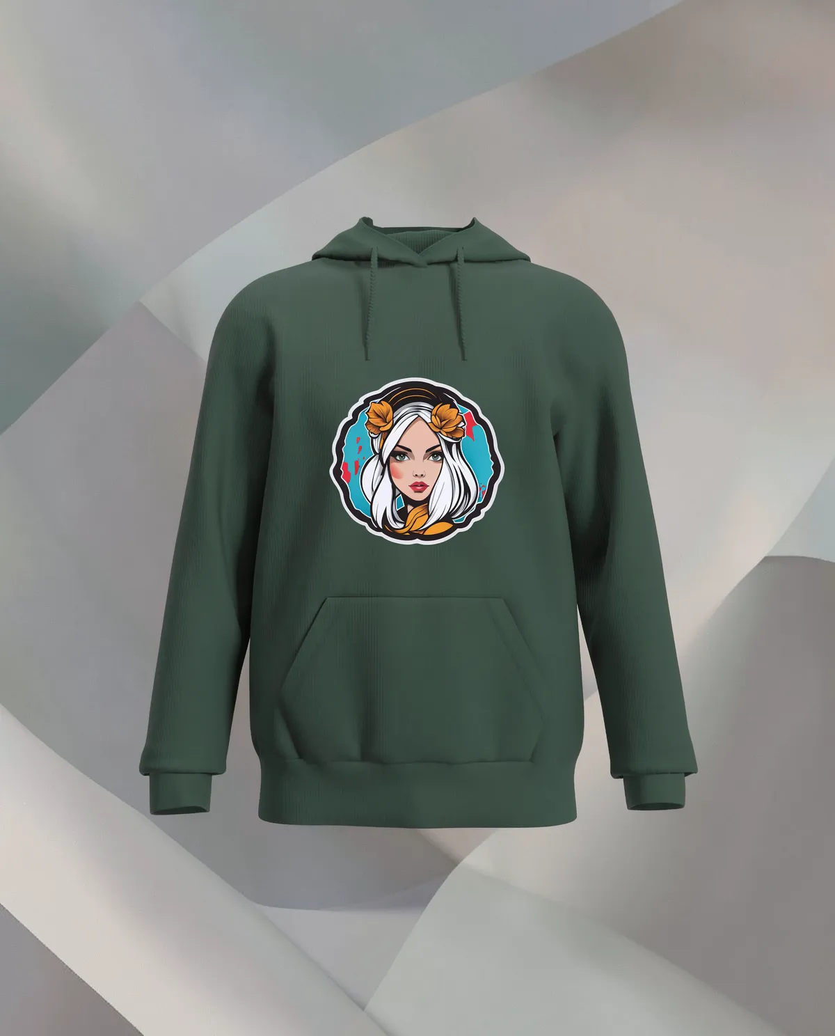 Green Unisex Organic Cotton Sweatshirt 59