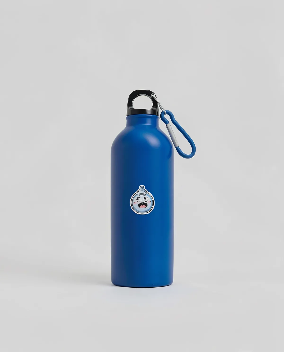 Eco-Friendly Aluminum Water Bottle with Carabiner Clip 0