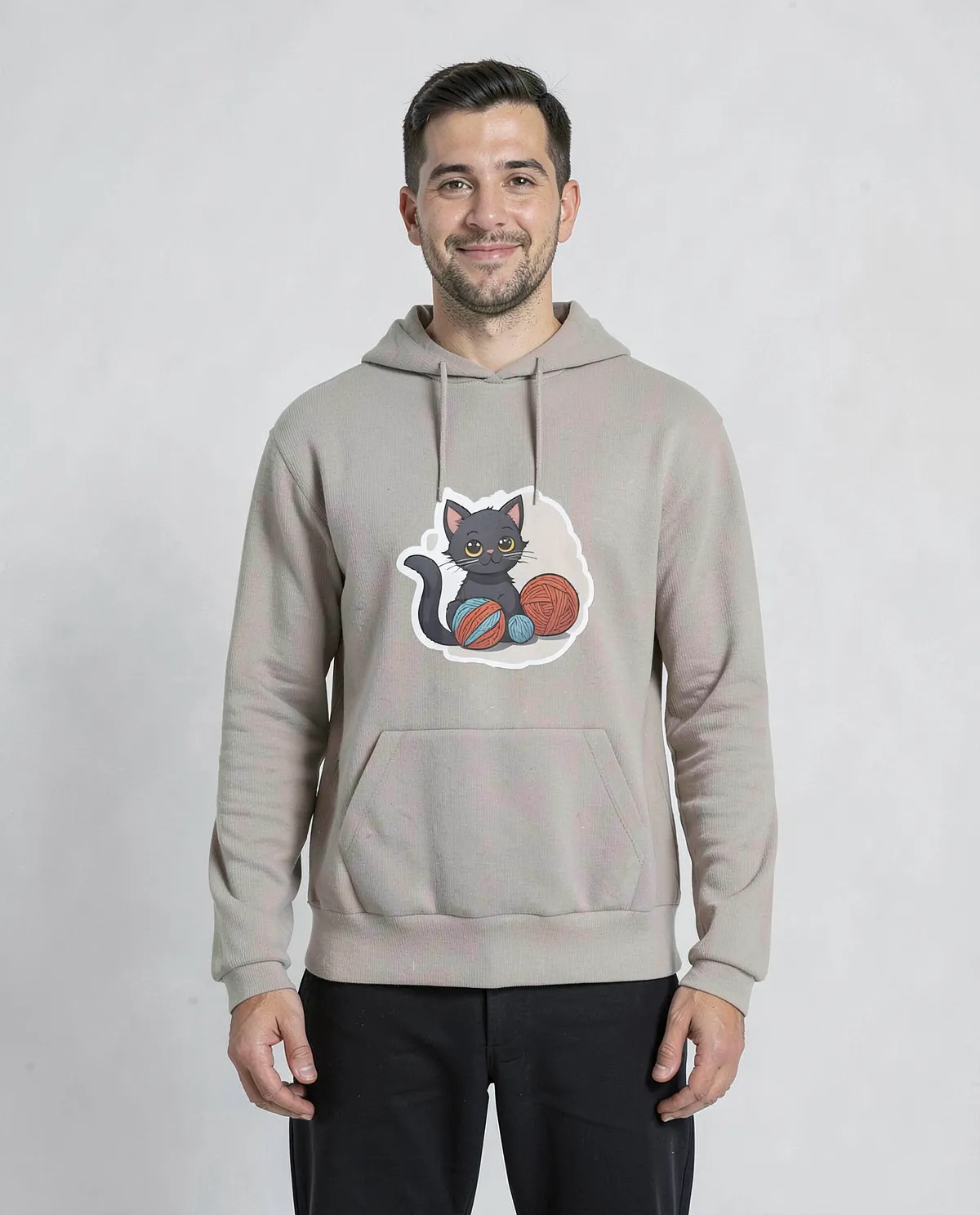 Cream Unisex Organic Cotton Sweatshirt – Classic Crew Neck 0