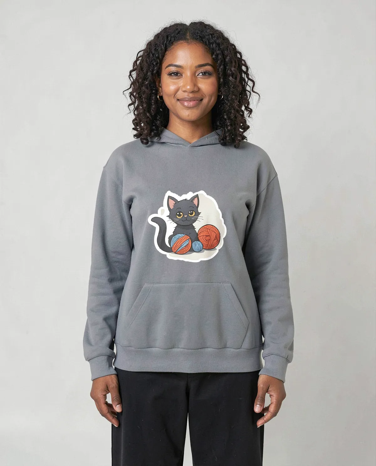 Grey Unisex Sweatshirt - Eco Sustainable Comfort 0