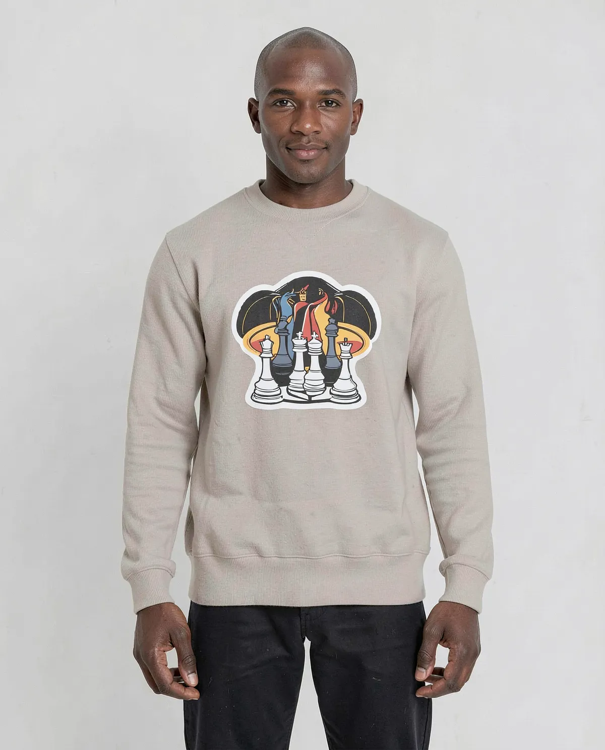 Cream Unisex Organic Cotton Sweatshirt