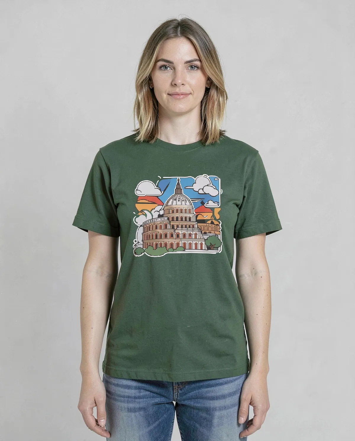 Green Eco‑Sustainable T‑Shirt 0