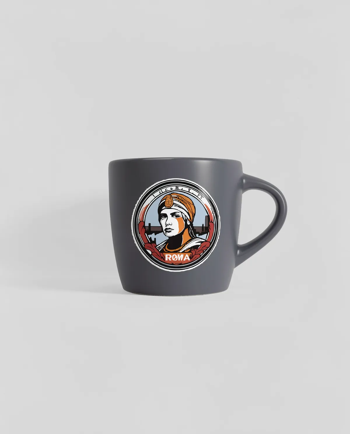 High-Quality Matte Exterior Ceramic Mug 0