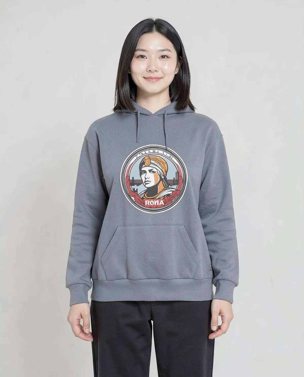Grey Unisex Organic Cotton Sweatshirt – Soft and Sustainable 0