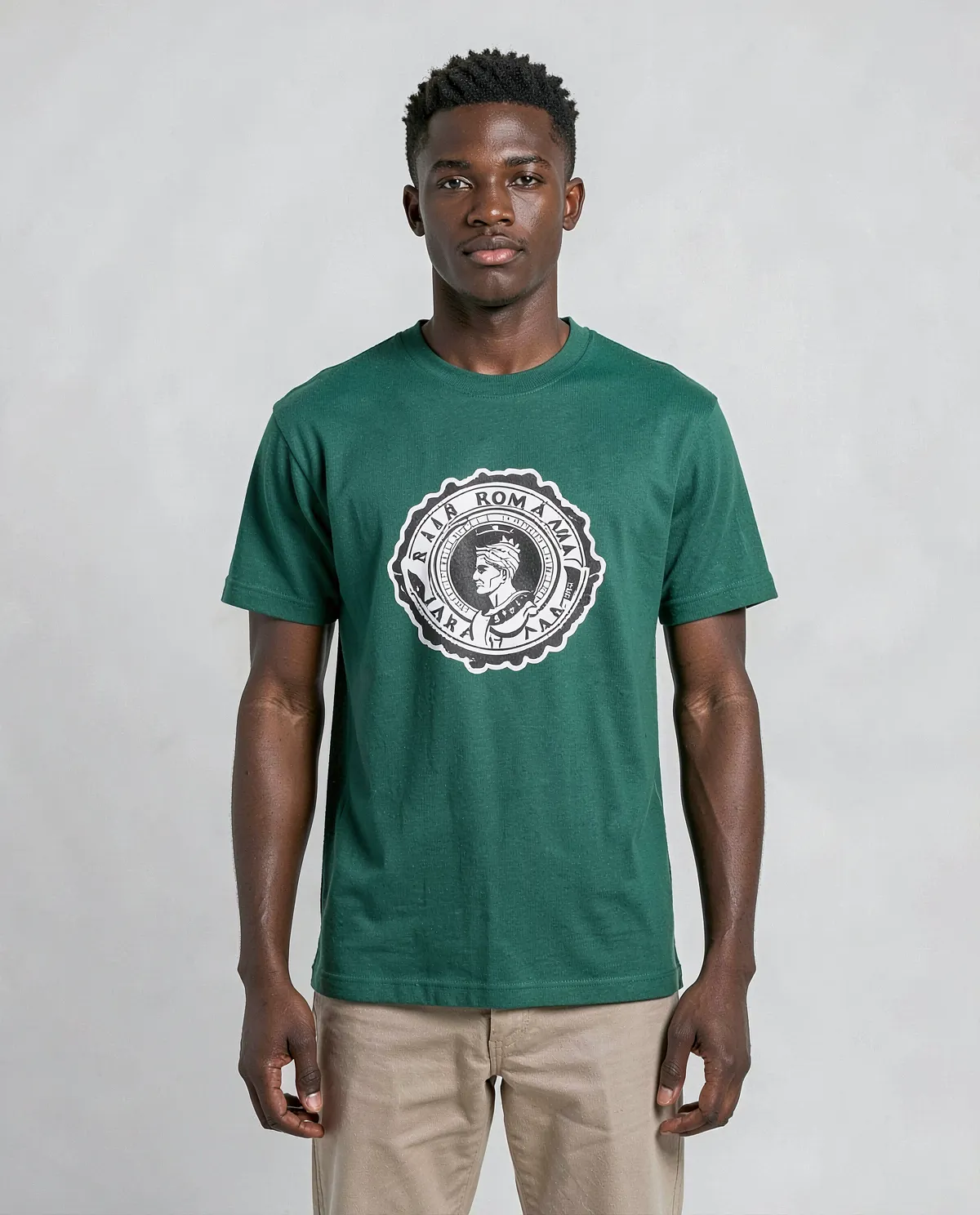 Green Organic Cotton T-Shirt, Modern Fit, Eco Sustainable 0