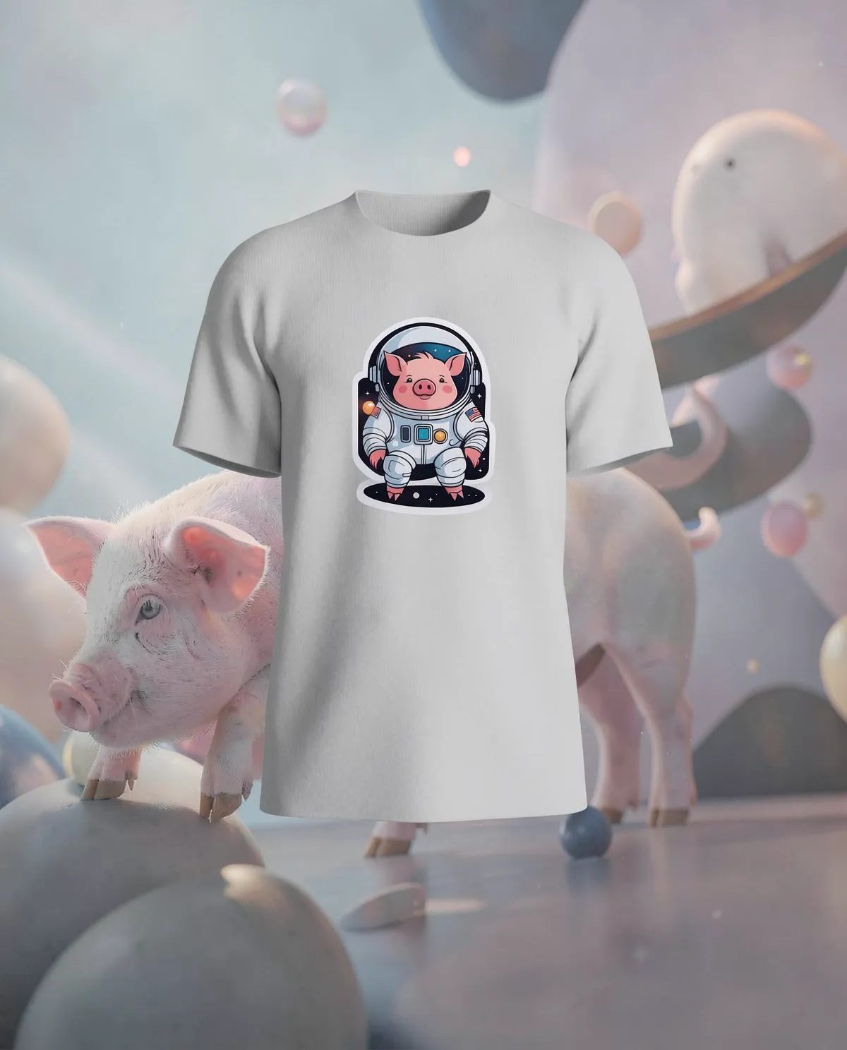 White T-Shirt – Ideal Canvas for Custom Prints 59
