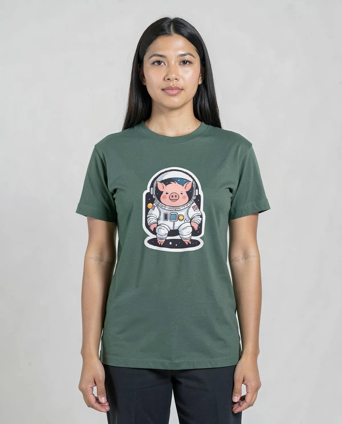 Green Organic Cotton T‑Shirt – Modern Eco Fit