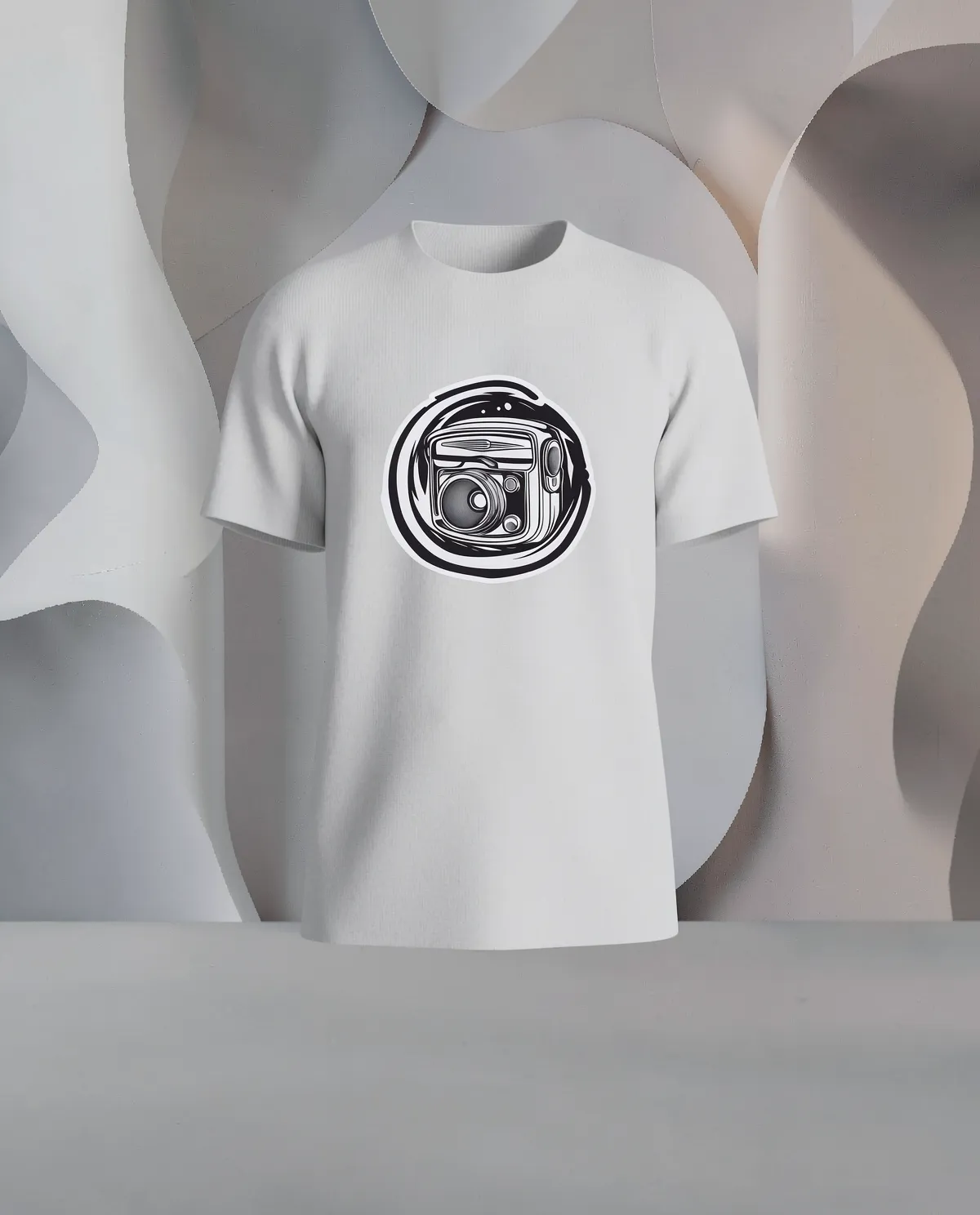 White Unisex T Shirt Eco Sustainable Soft Cotton Comfort 59