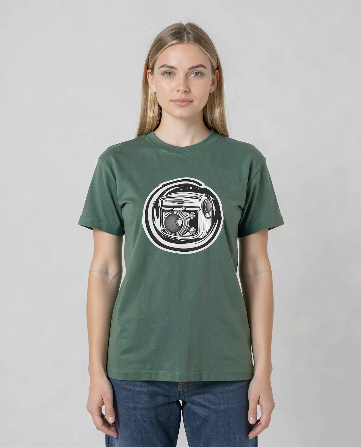 Green T-Shirt, Eco‑Friendly Fabric, Modern Cut 0