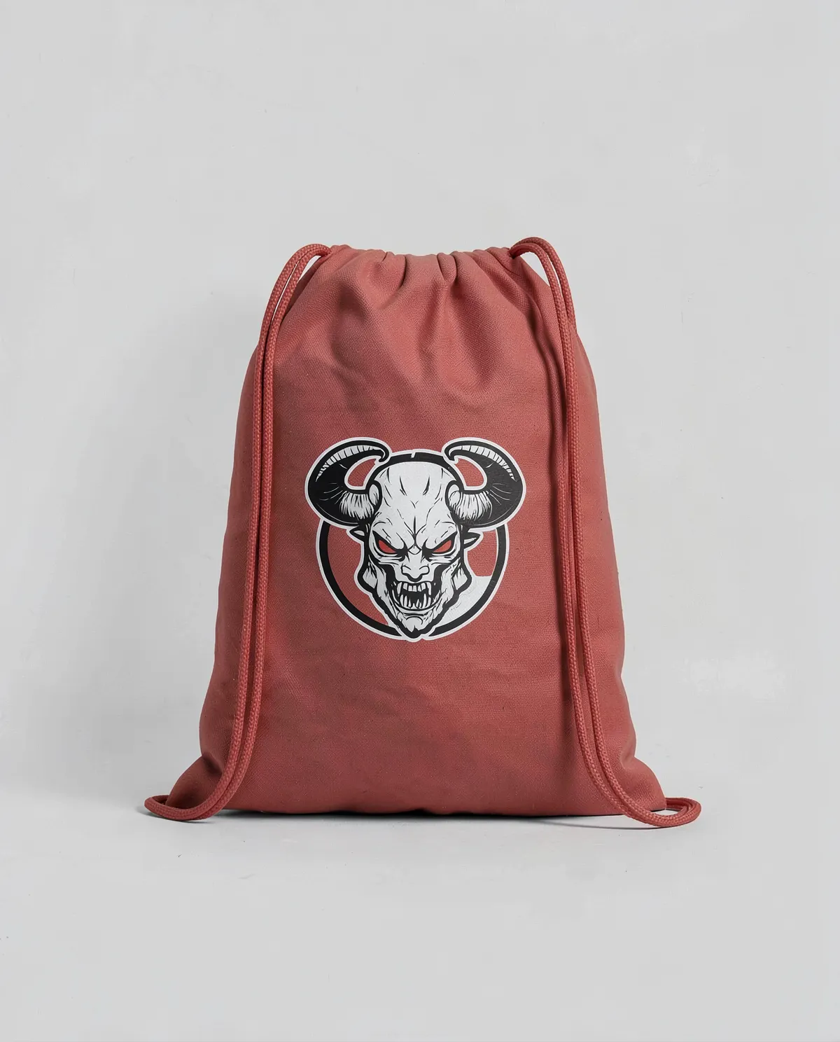 Custom Print Gym Drawstring Bag Lightweight Cotton 0