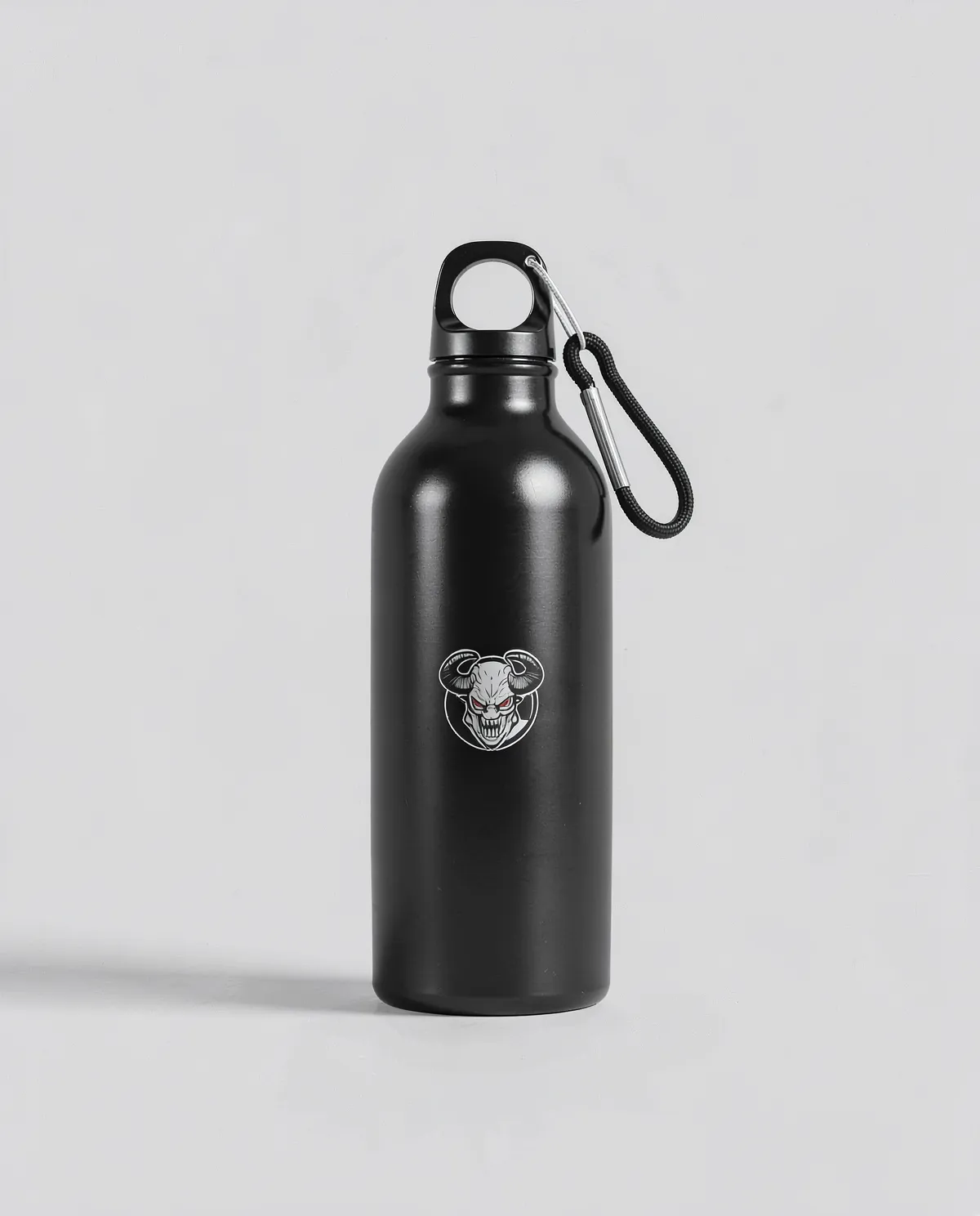 Recycled Aluminum Water Bottle with Metal Carabiner 0
