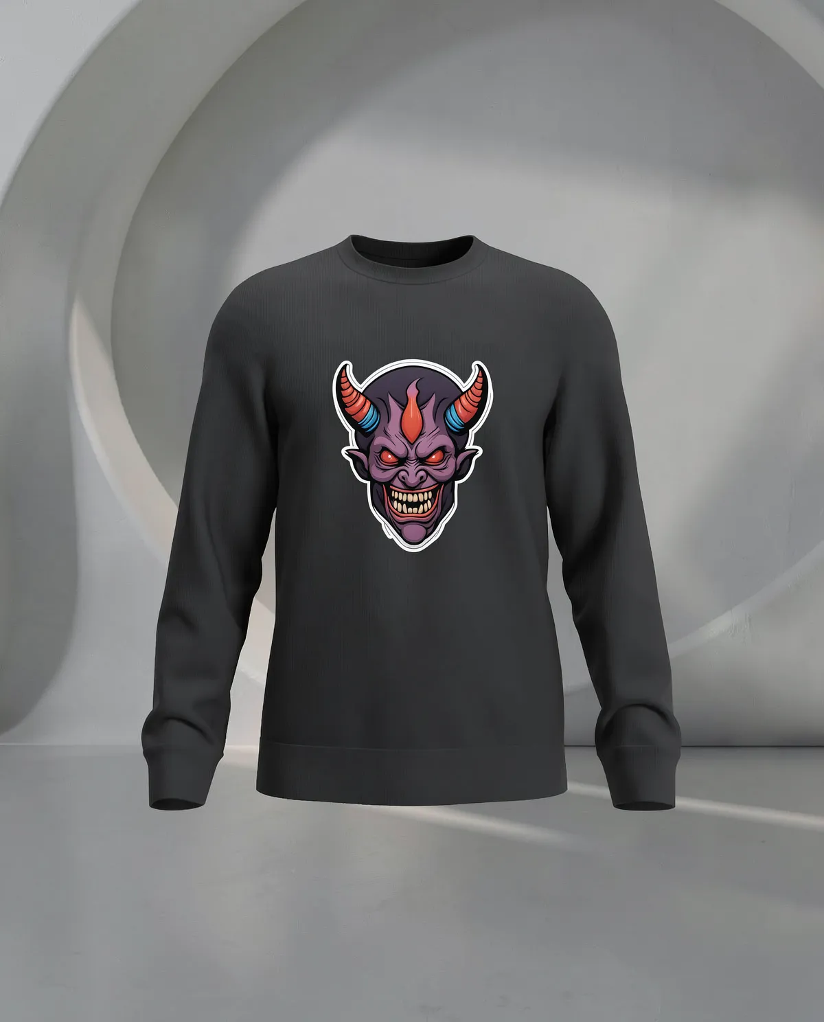 Black Unisex Sweatshirt – Soft Organic Cotton Comfort 59
