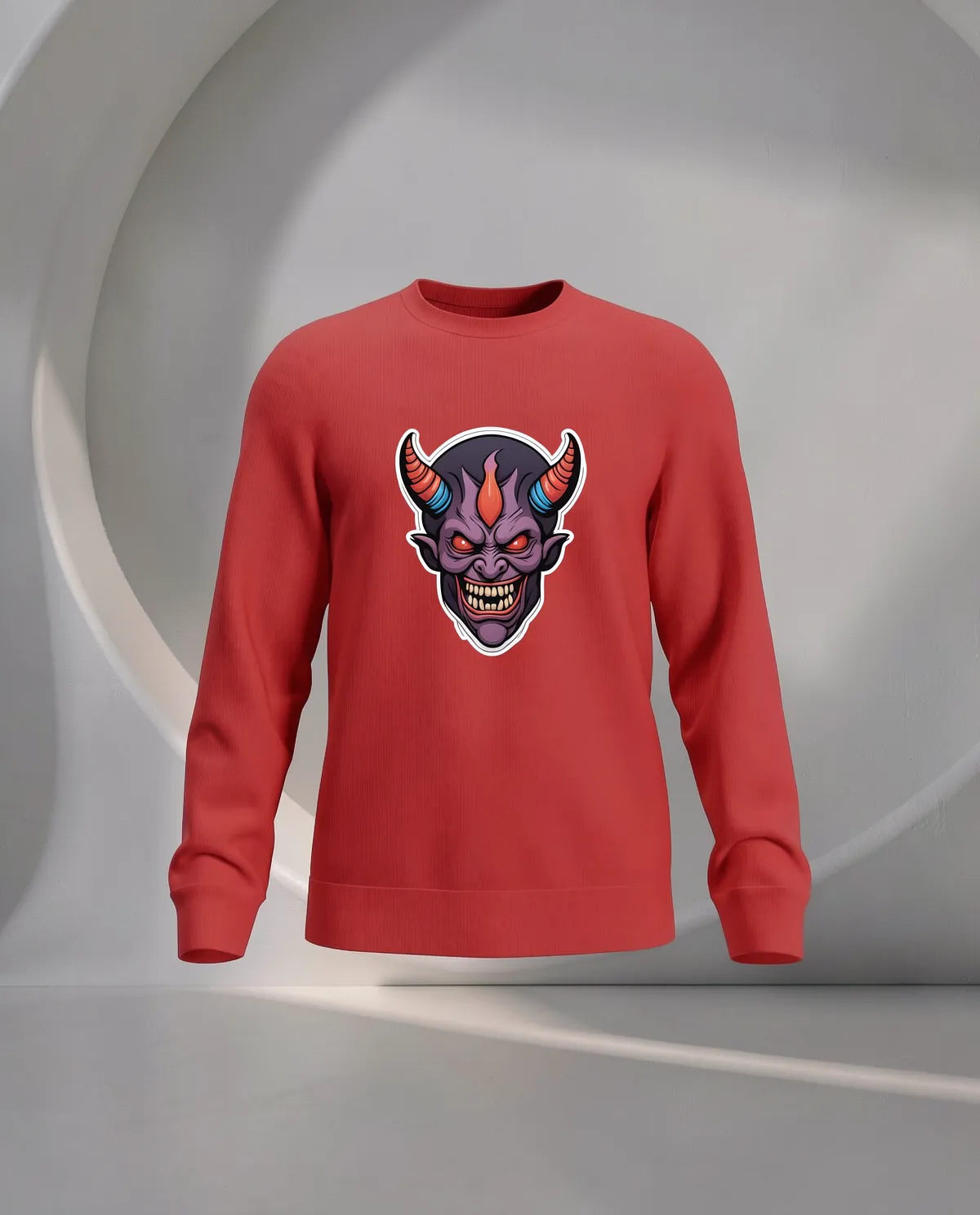 Red Unisex Sweatshirt – Soft 100% Cotton Comfort 59