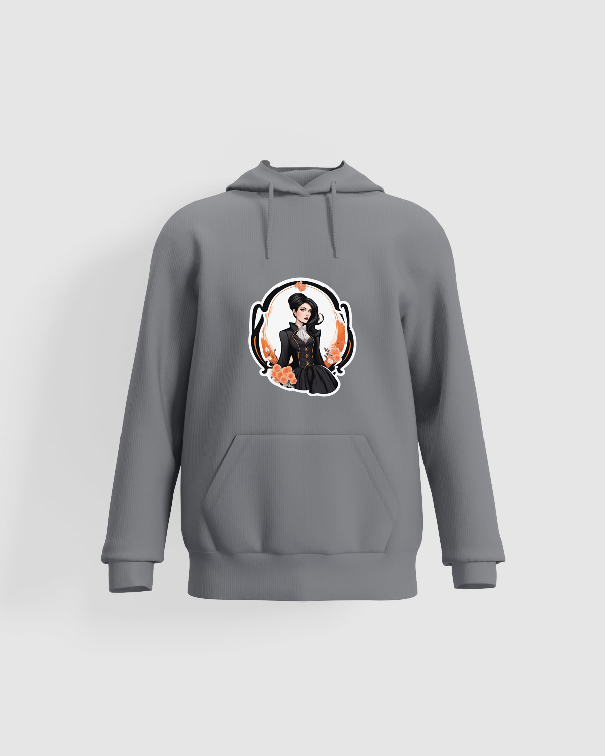 Grey Organic Cotton Unisex Sweatshirt Soft & Eco-Friendly 59