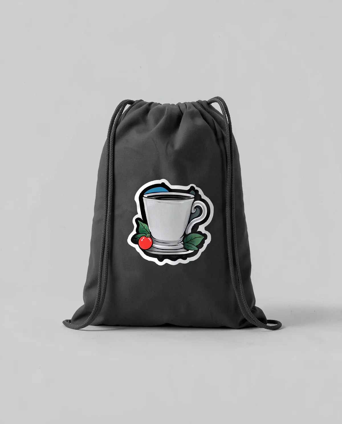 Drawstring Gym Bag with Smooth Print Surface, Lightweight and Durable 0