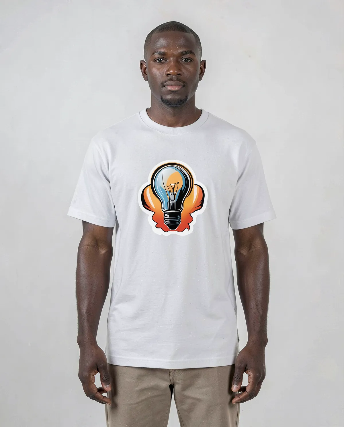 White Eco‑Sustainable Organic Cotton T-Shirt 0