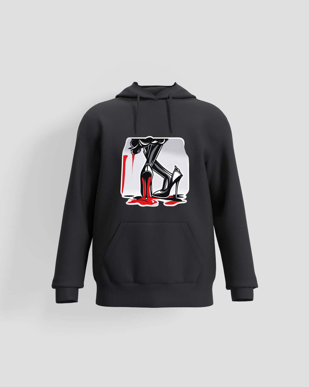 Black Unisex 100% Cotton Sweatshirt – Print‑Ready Comfort 59