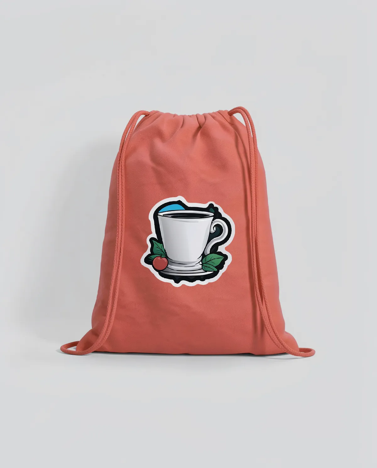 Custom Lightweight Drawstring Bag – Smooth Print Surface 0