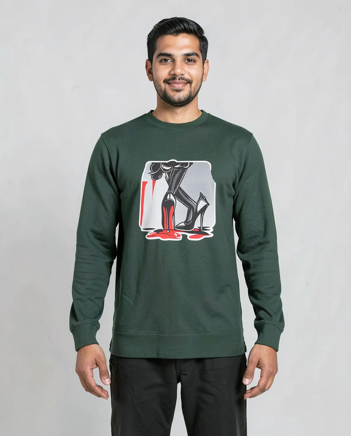 Green Organic Cotton Unisex Sweatshirt 0