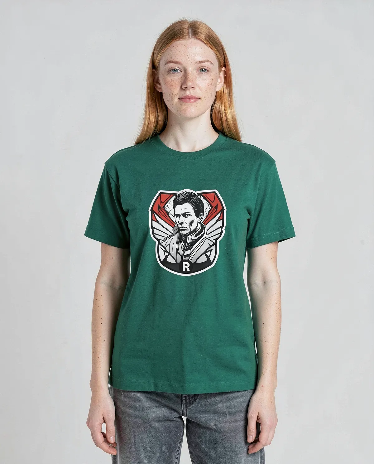 Green Organic Cotton T-Shirt, Modern Fit, Eco Sustainable 0