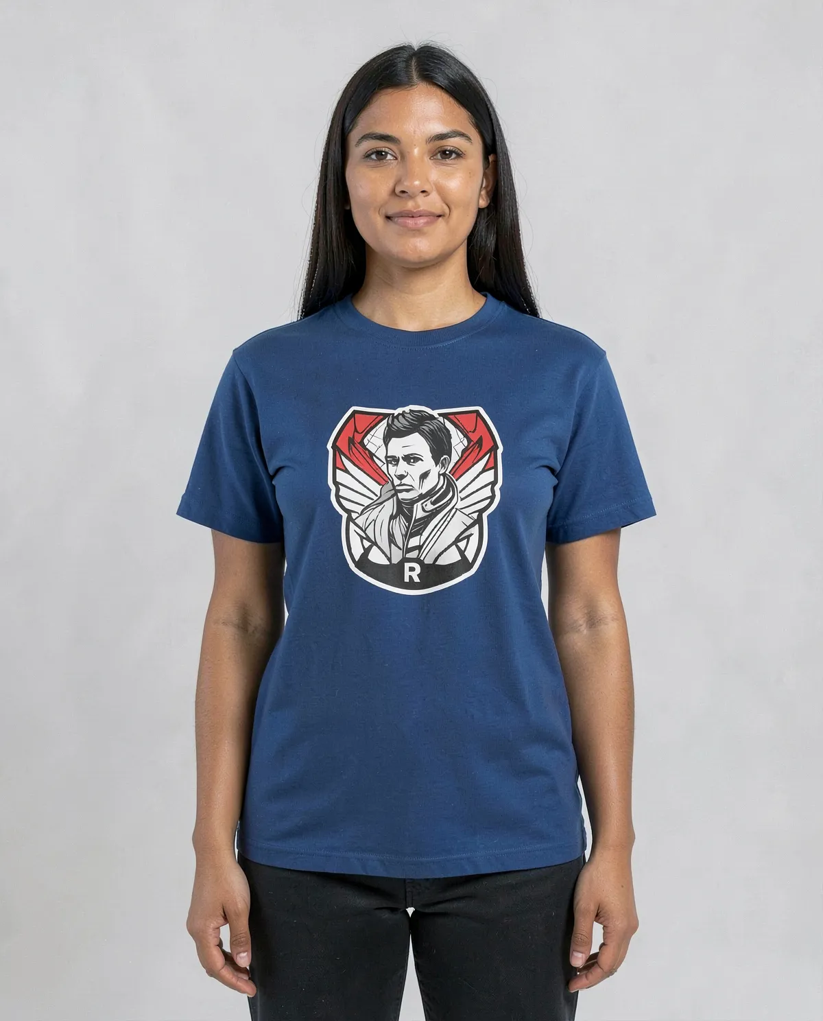 Blue Eco‑Sustainable T‑Shirt – Soft Organic Cotton 0