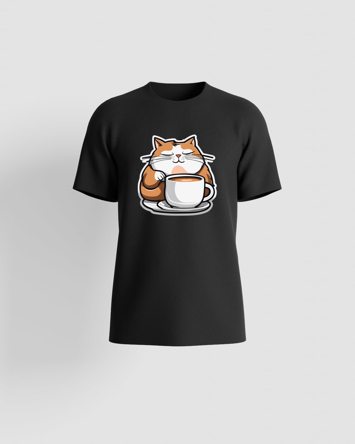Black Unisex Eco‑Cotton Crewneck T-Shirt 59
