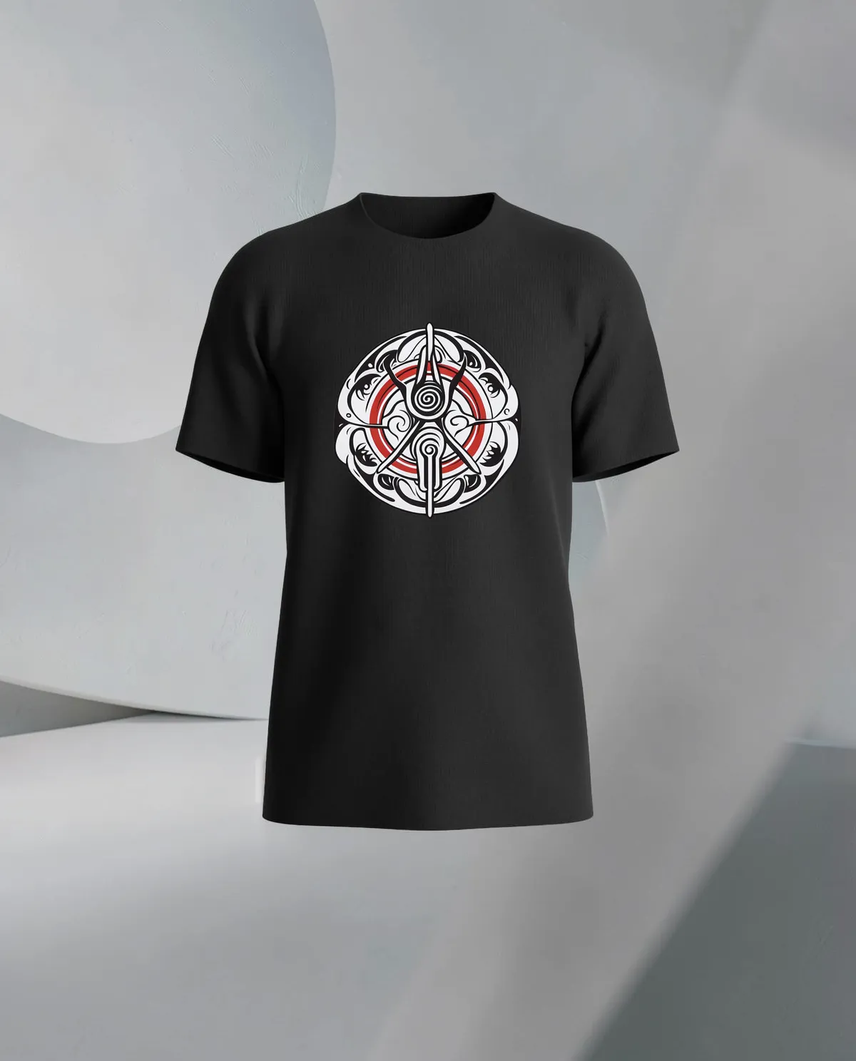 Black Eco‑Sustainable Organic Cotton T-Shirt 59