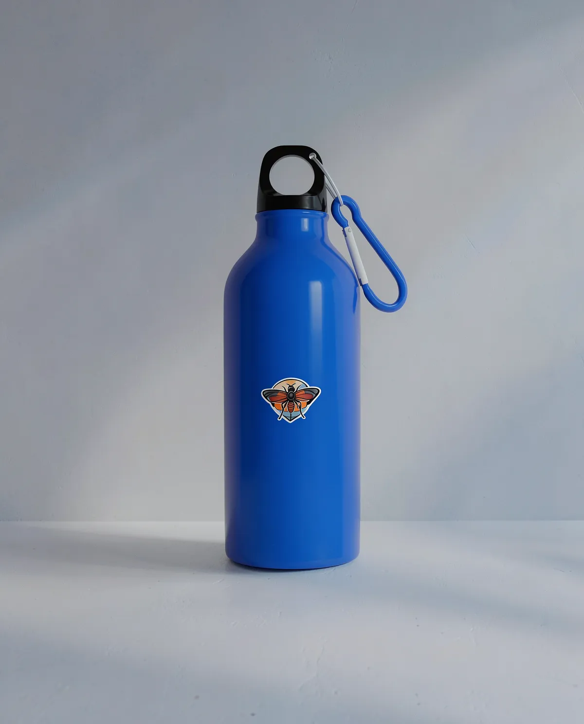Eco-Friendly Aluminum Water Bottle with Carabiner Clip 59
