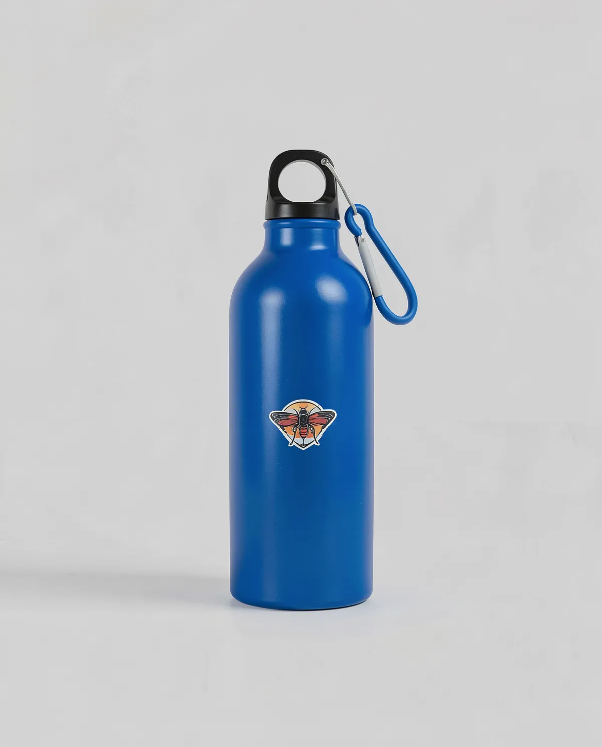 Eco-Friendly Aluminum Water Bottle with Carabiner Clip 0