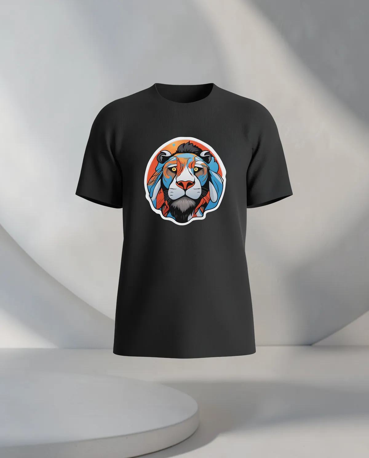 Black Unisex Eco Cotton Crew Neck T Shirt 59