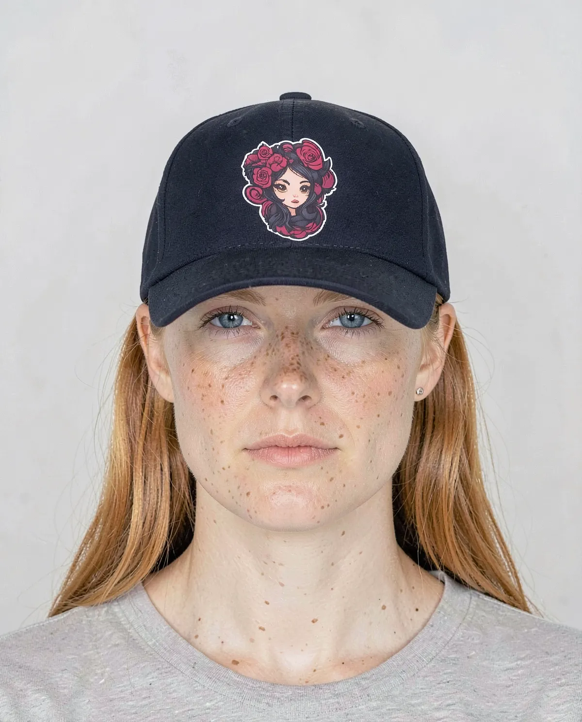 Navy Cap with Adjustable Velcro Closure 0