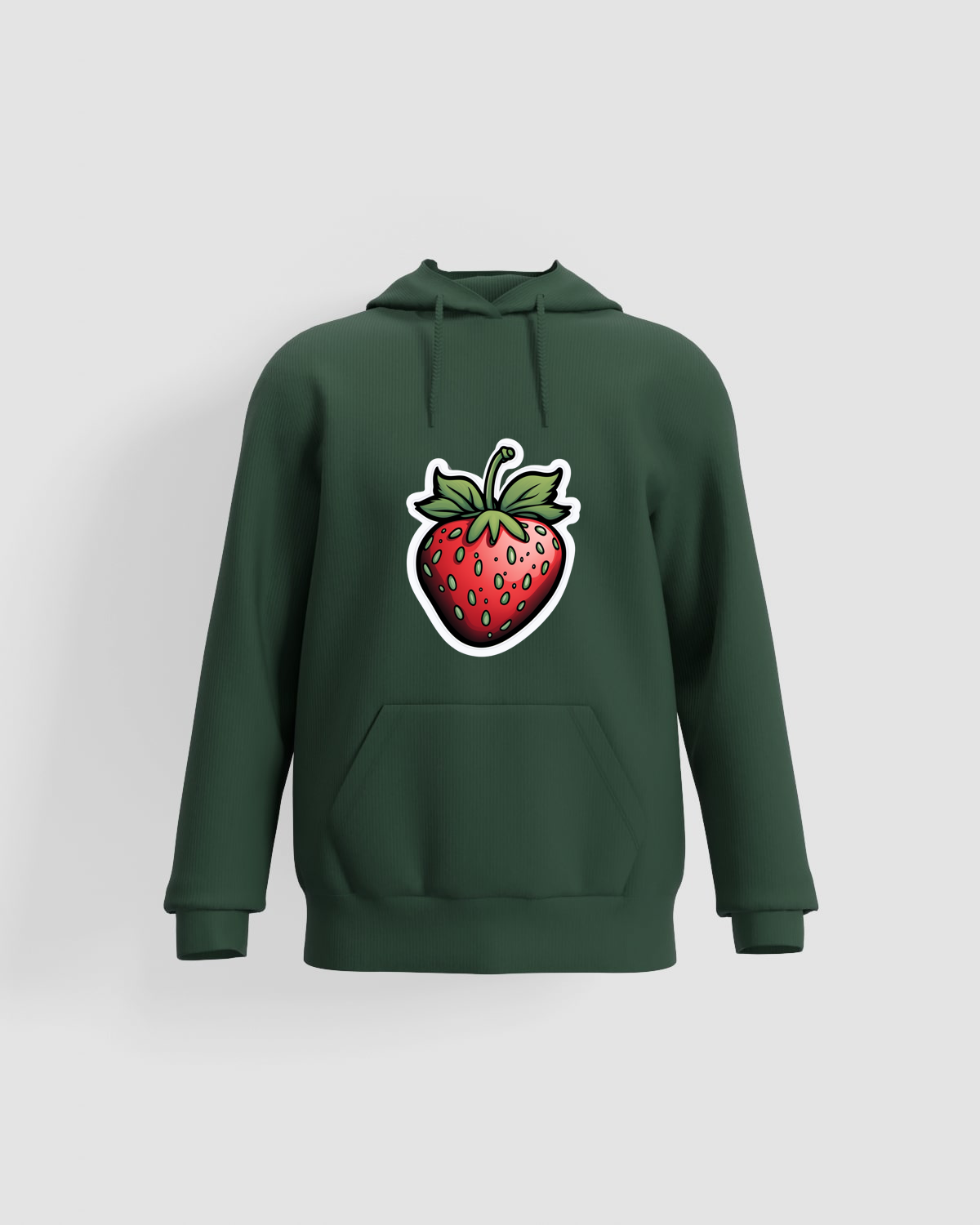 Green Unisex Sweatshirt – Classic Crew Neck, 100% Organic Cotton 59