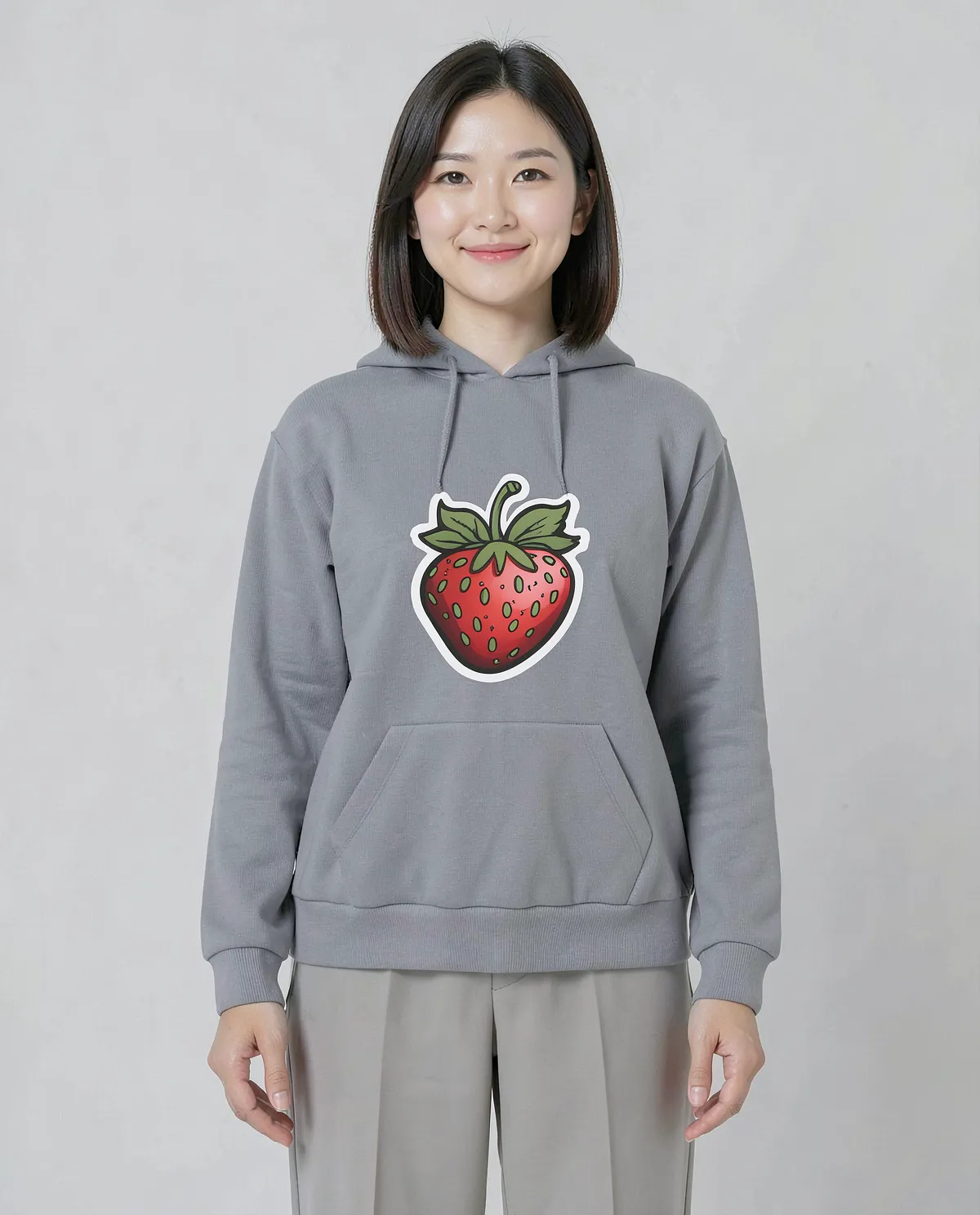 Grey Unisex Organic Cotton Sweatshirt – Eco Comfort 0