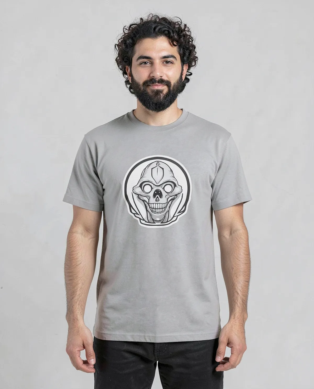 Grey Short Sleeve Crew Neck T-Shirt – Eco‑Sustainable Comfort 0