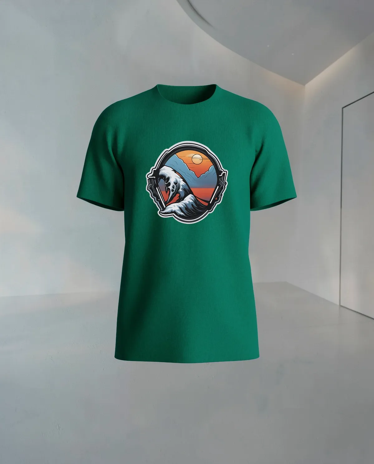 Green Organic Cotton T‑Shirt, Modern Fit 59