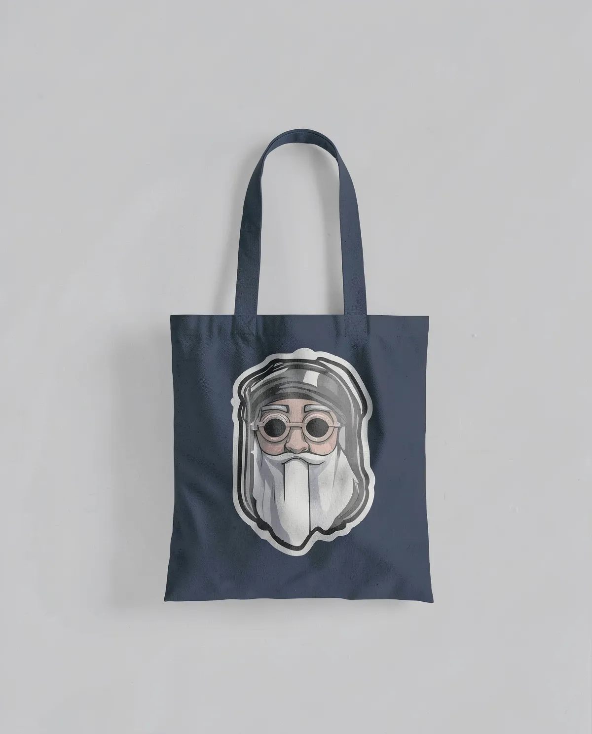 Cotton Tote Bag with Long Handles and Smooth Print Surface 0